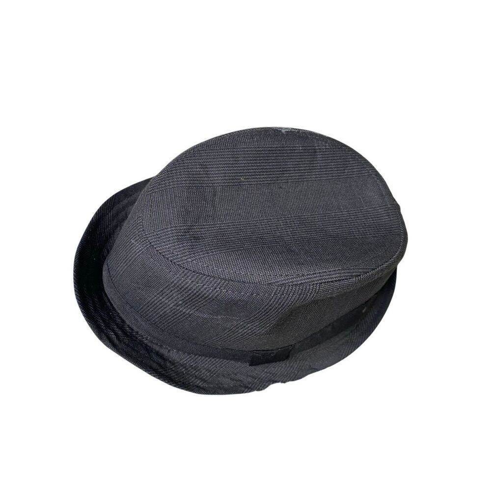 Flawed The Children’s Place Boys Black Fedora Hat Formal Dressy Toddler 12-24M - Picture 6 of 9